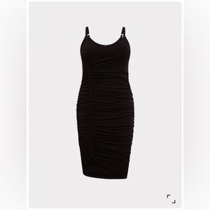 TORRID Black Studio Knit Bodycon Dress